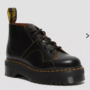 Dr. Martens Platform Church Monkey Boots